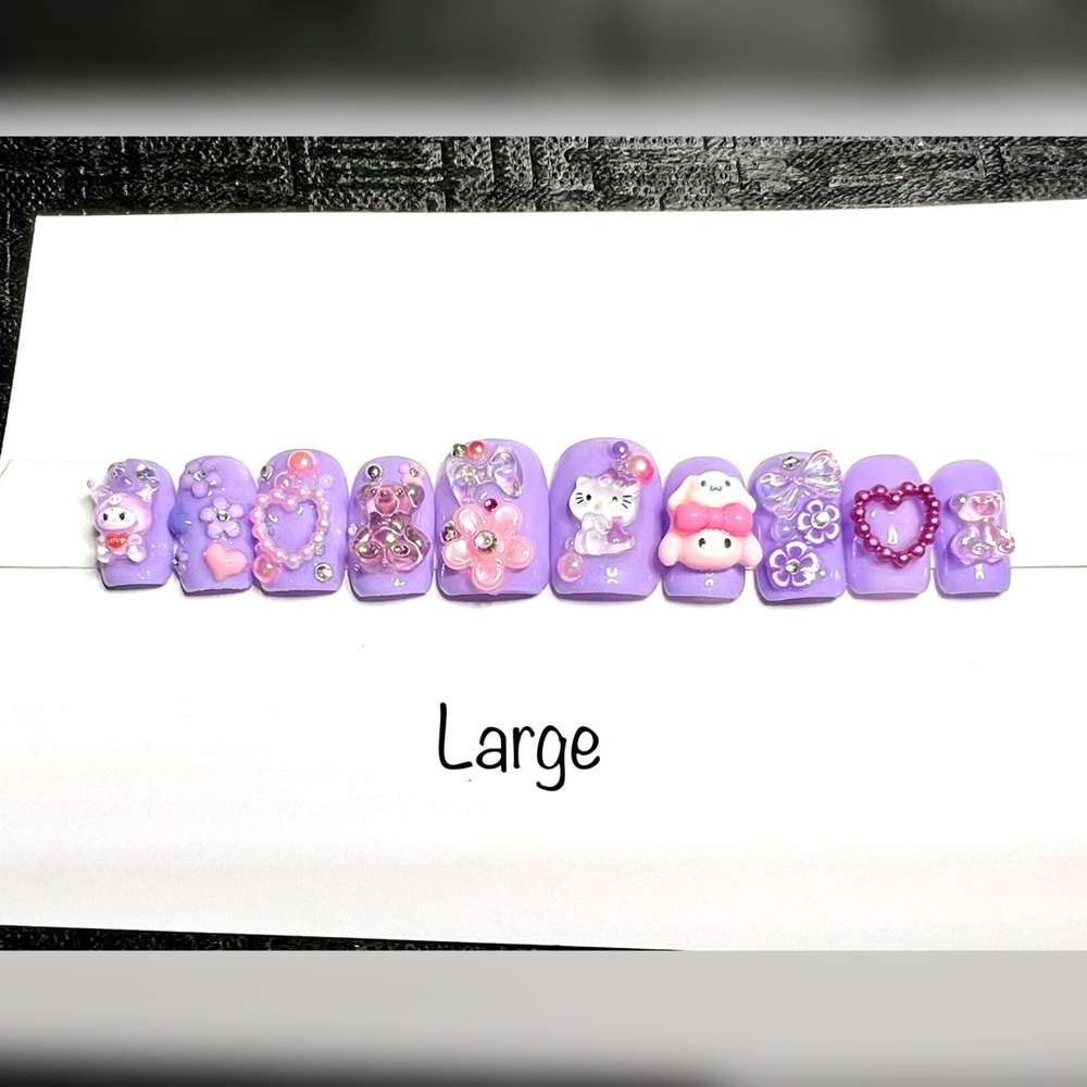 Short 3D Nails